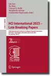 HCI International 2023 – Late Breaking Papers cover