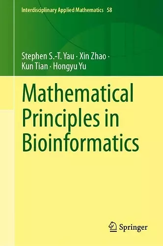 Mathematical Principles in Bioinformatics cover