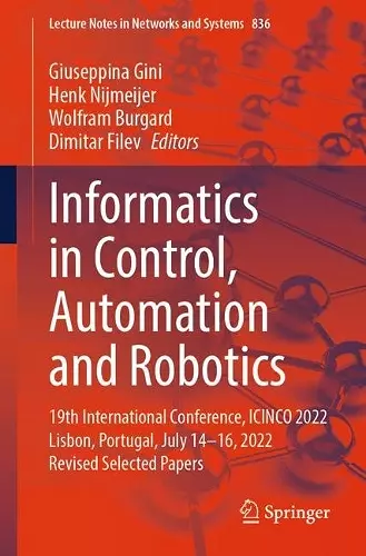 Informatics in Control, Automation and Robotics cover