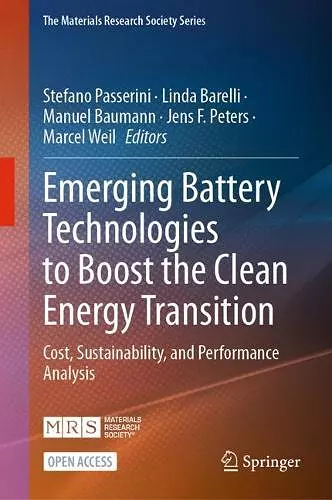 Emerging Battery Technologies to Boost the Clean Energy Transition cover