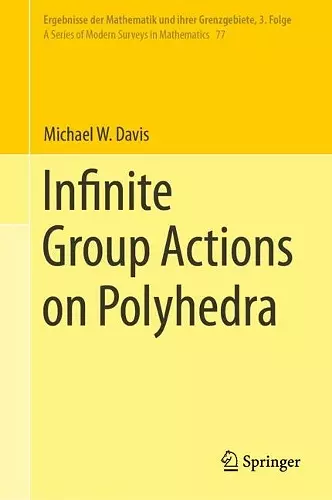 Infinite Group Actions on Polyhedra cover