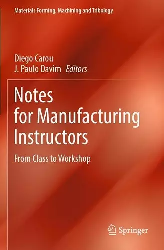 Notes for Manufacturing Instructors cover