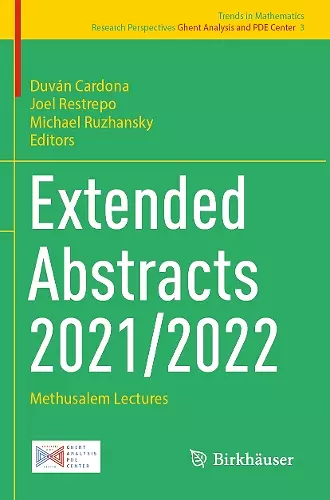 Extended Abstracts 2021/2022 cover