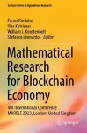 Mathematical Research for Blockchain Economy cover