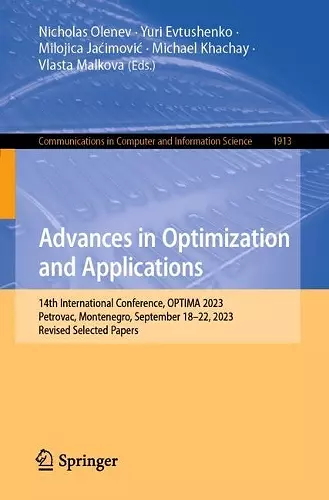 Advances in Optimization and Applications cover