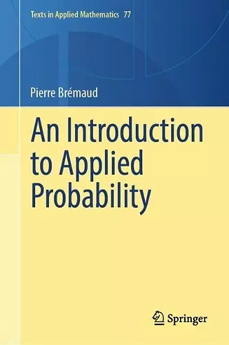 An Introduction to Applied Probability cover