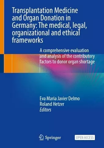 Transplantation Medicine and Organ Donation in Germany cover