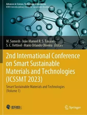 2nd International Conference on Smart Sustainable Materials and Technologies (ICSSMT 2023) cover