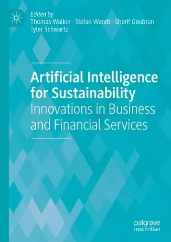 Artificial Intelligence for Sustainability cover