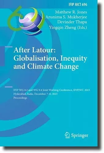 After Latour: Globalisation, Inequity and Climate Change cover