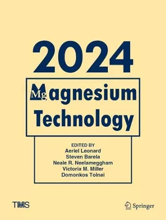 Magnesium Technology 2024 cover