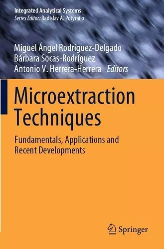 Microextraction Techniques cover