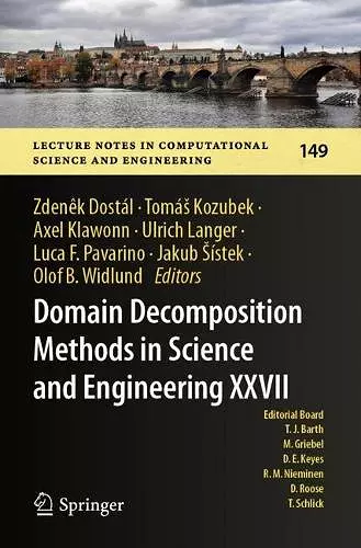 Domain Decomposition Methods in Science and Engineering XXVII cover