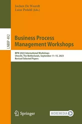 Business Process Management Workshops cover