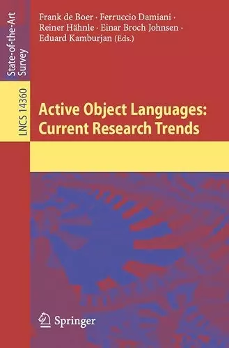 Active Object Languages: Current Research Trends cover