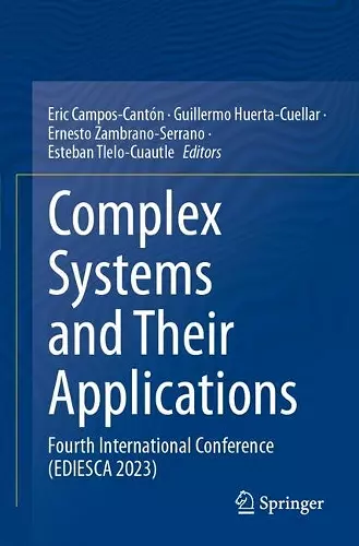 Complex Systems and Their Applications cover