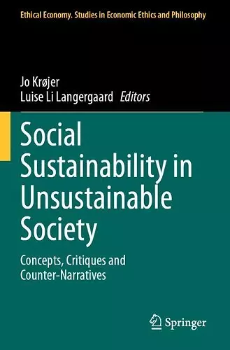 Social Sustainability in Unsustainable Society cover