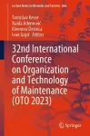 32nd International Conference on Organization and Technology of Maintenance (OTO 2023) cover