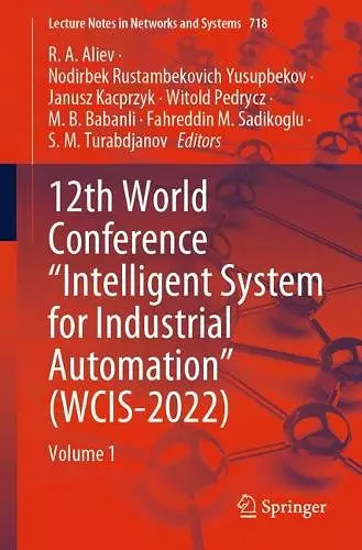 12th World Conference “Intelligent System for Industrial Automation” (WCIS-2022) cover