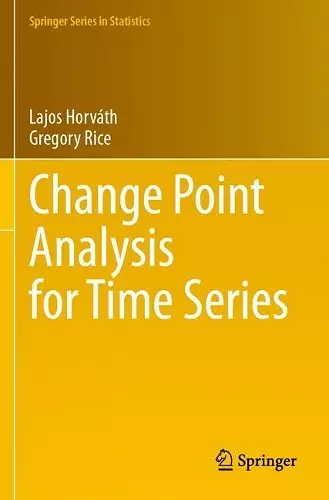 Change Point Analysis for Time Series cover