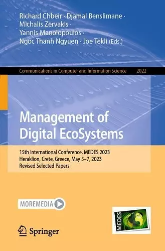 Management of Digital EcoSystems cover