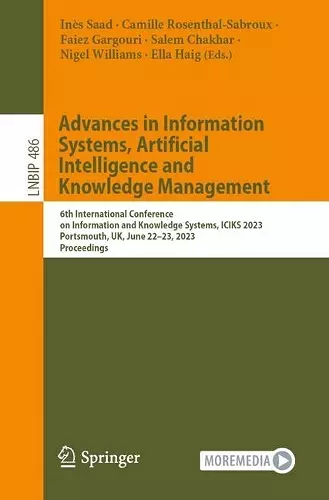 Advances in Information Systems, Artificial Intelligence and Knowledge  Management cover