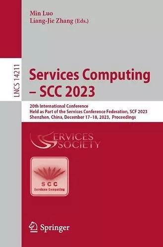 Services Computing – SCC 2023 cover