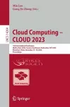 Cloud Computing – CLOUD 2023 cover