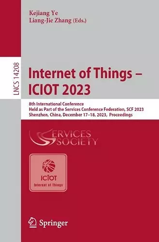 Internet of Things – ICIOT 2023 cover