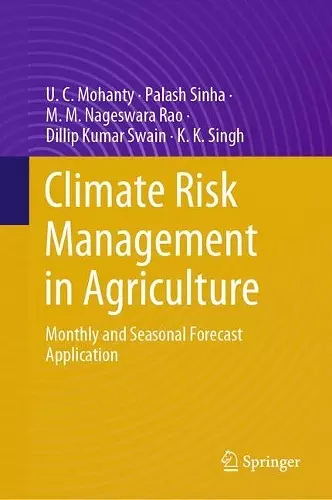 Climate Risk Management in Agriculture cover