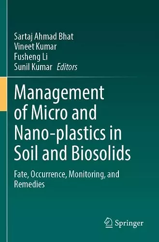 Management of Micro and Nano-plastics in Soil and Biosolids cover