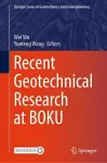 Recent Geotechnical Research at BOKU cover