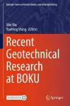 Recent Geotechnical Research at BOKU cover