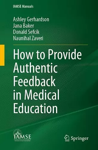 How to Provide Authentic Feedback in Medical Education cover