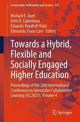 Towards a Hybrid, Flexible and Socially Engaged Higher Education cover