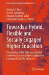 Towards a Hybrid, Flexible and Socially Engaged Higher Education cover