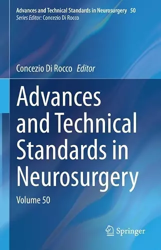 Advances and Technical Standards in Neurosurgery cover