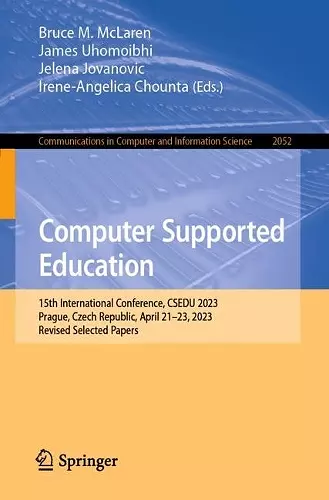 Computer Supported Education cover