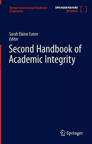 Second Handbook of Academic Integrity cover