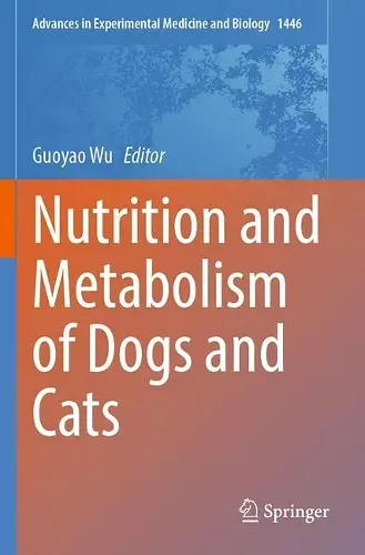Nutrition and Metabolism of Dogs and Cats cover