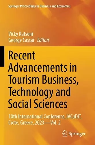 Recent Advancements in Tourism Business, Technology and Social Sciences cover