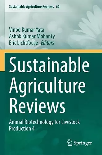 Sustainable Agriculture Reviews cover