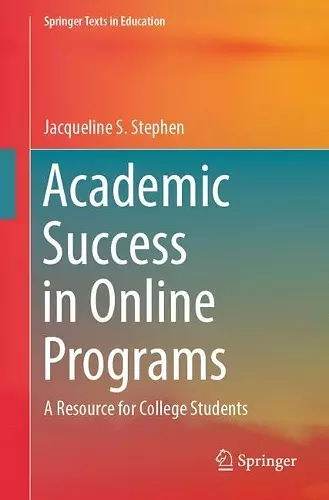 Academic Success in Online Programs cover