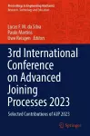 3rd International Conference on Advanced Joining Processes 2023 cover