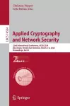 Applied Cryptography and Network Security cover