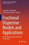 Fractional Dispersive Models and Applications cover