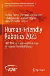 Human-Friendly Robotics 2023 cover