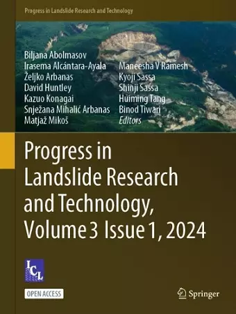Progress in Landslide Research and Technology, Volume 3 Issue 1, 2024 cover