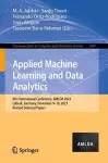 Applied Machine Learning and Data Analytics cover