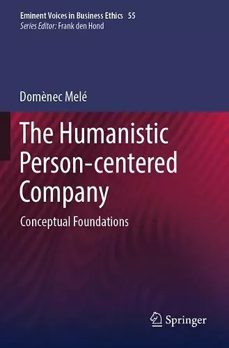 The Humanistic Person-centered Company cover